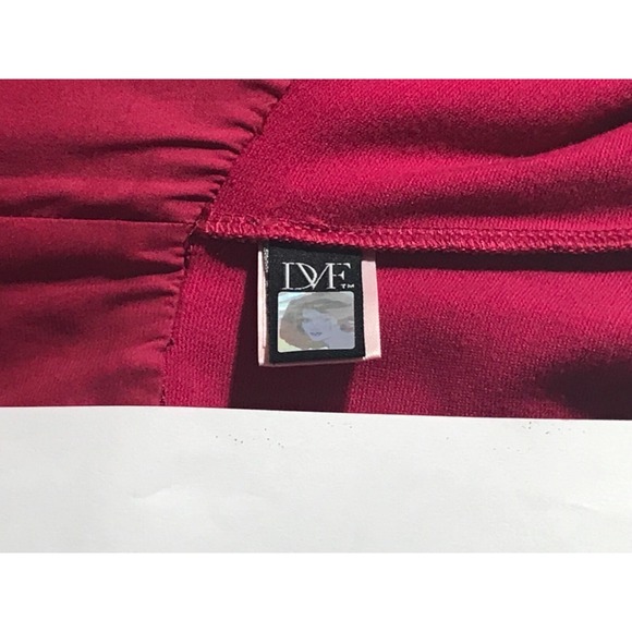 Diane Von Furstenberg Marchona Dress size 2 Pink Draped Pleated Sleeveless - Picture 7 of 9